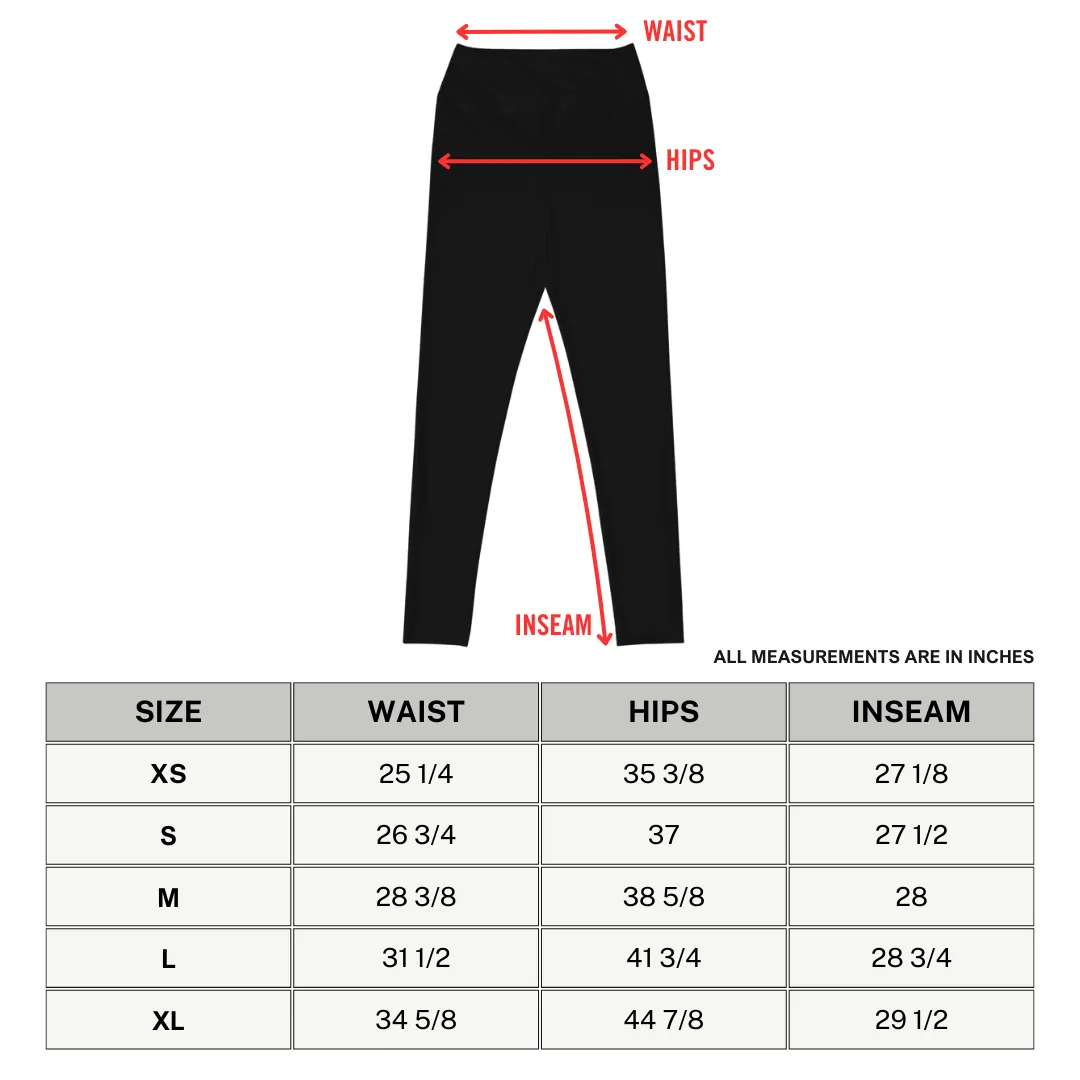 Web Weaver Yoga Leggings (READY TO SHIP)