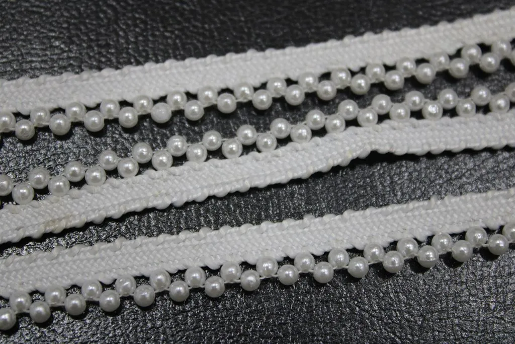 White Pearl Work Trim Border