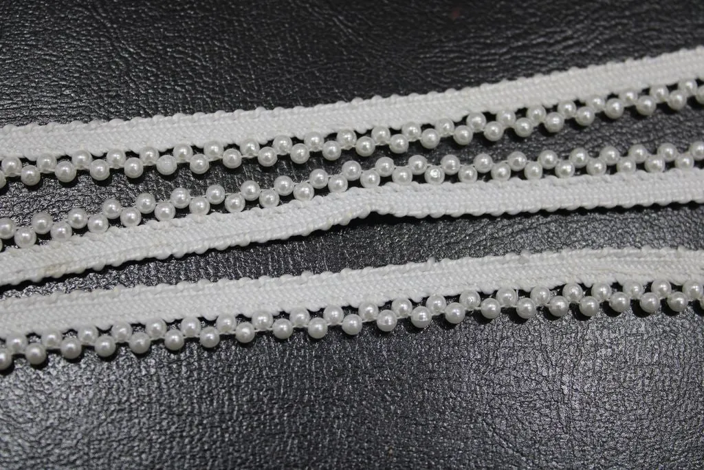 White Pearl Work Trim Border