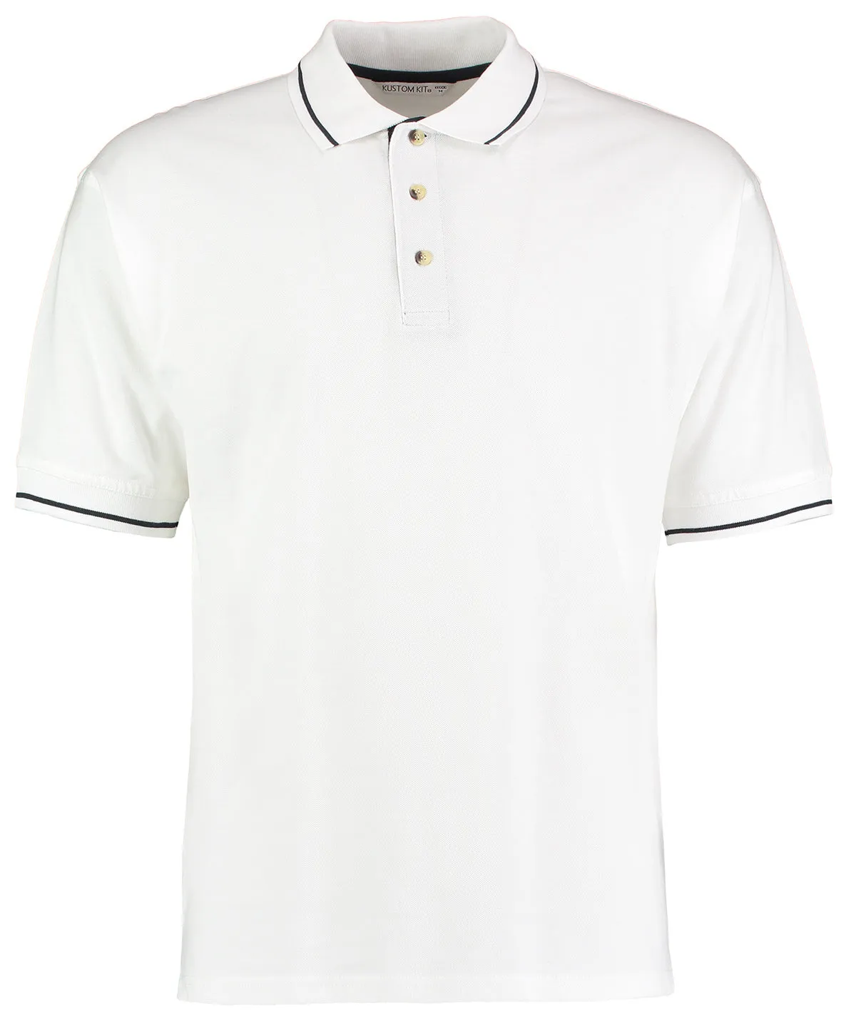 White/Navy - St Mellion polo (classic fit)