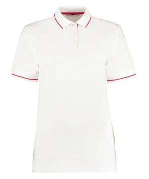 White/Red - Women's St Mellion polo (classic fit)