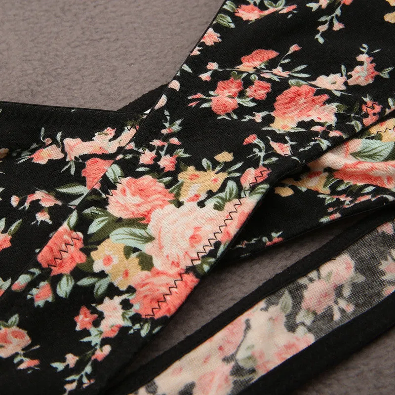 Women's Cross Straps Soft Bralette Top