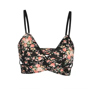 Women's Cross Straps Soft Bralette Top