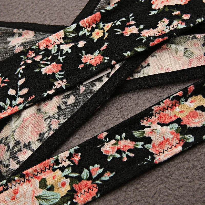 Women's Cross Straps Soft Bralette Top