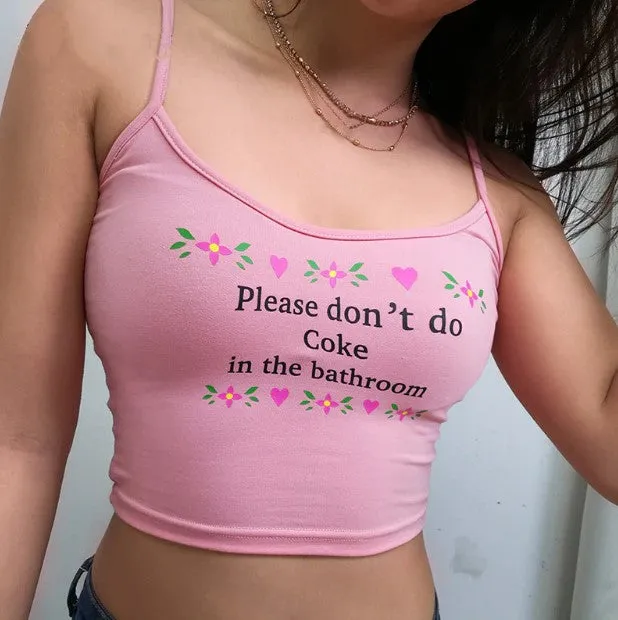 Women's Summer Cotton Bodycon Crop Top