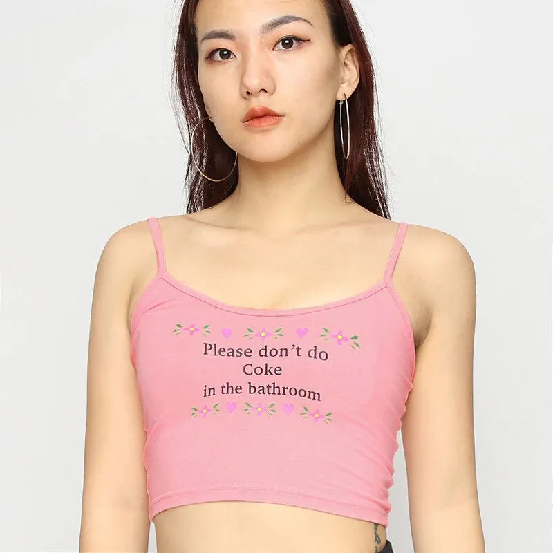 Women's Summer Cotton Bodycon Crop Top
