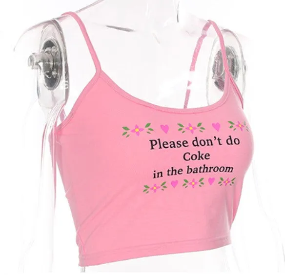 Women's Summer Cotton Bodycon Crop Top
