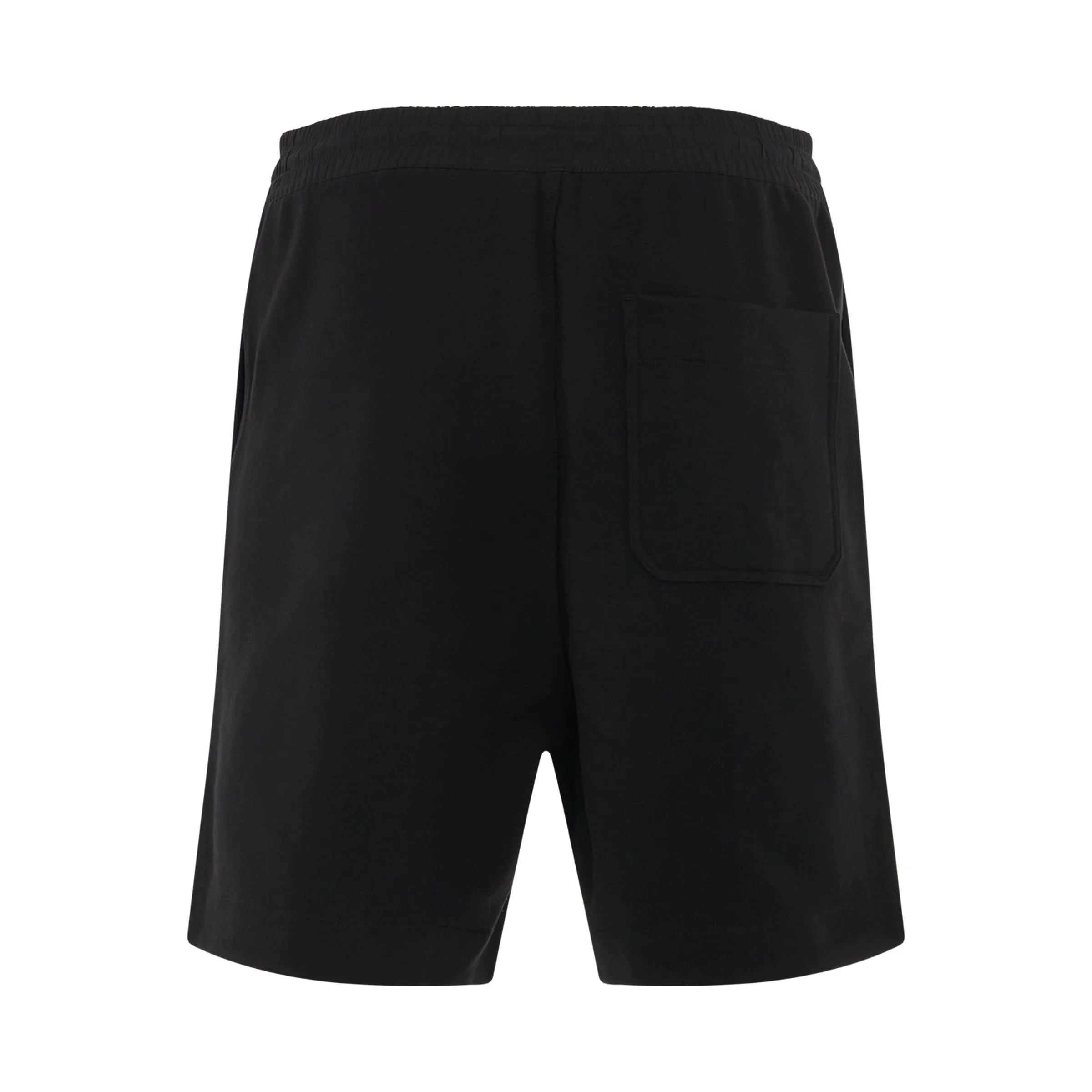 Yohji Graphic Shorts in Black
