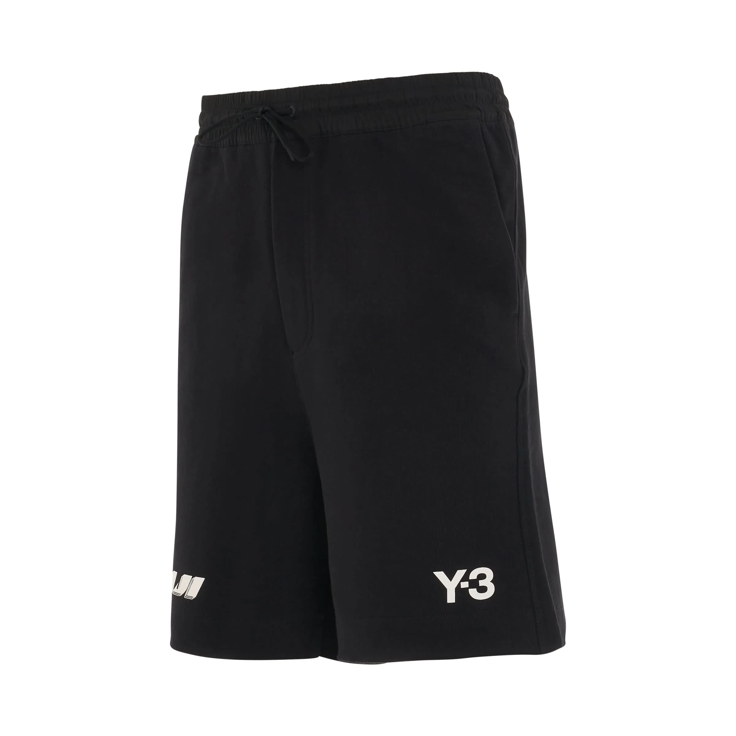 Yohji Graphic Shorts in Black