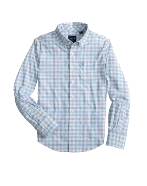 Youth Scull Button Up Shirt Wake